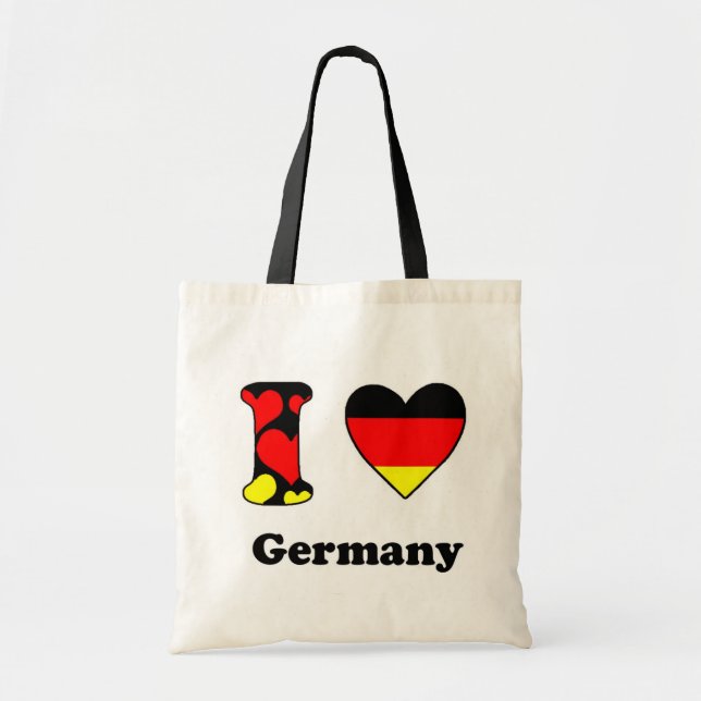 I love Germany Tote Bag (Front)