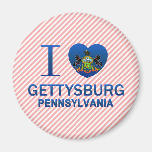 I Love Gettysburg, PA Magnet