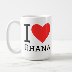 I love ghana coffee mug