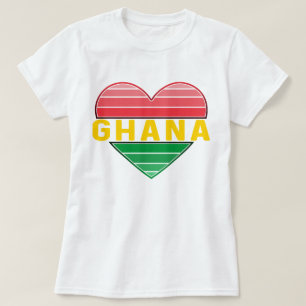 I Love Ghana, Ghanaian Heart T-Shirt