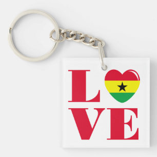 I love Ghana Key Ring