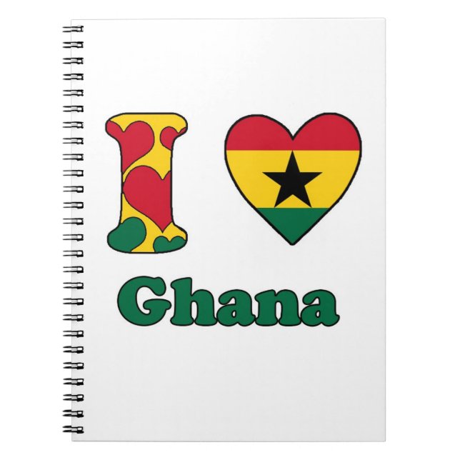 I love Ghana Notebook (Front)