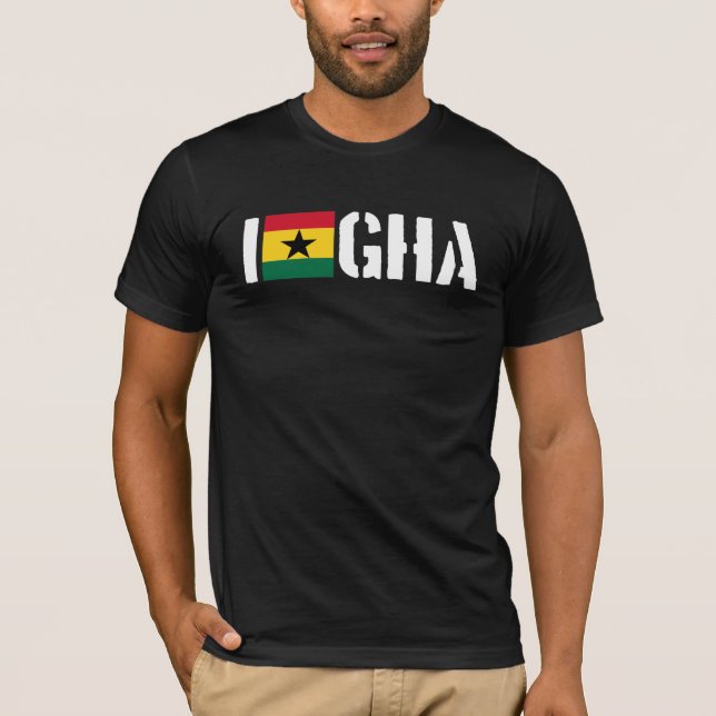 I Love GHANA Tee (Front)