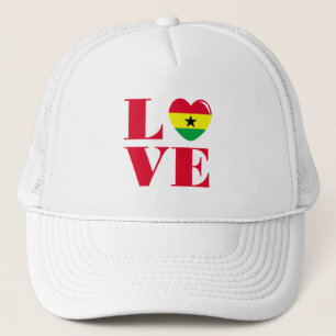 I love Ghana Trucker Hat