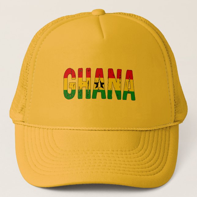 I love Ghana Trucker Hat (Front)