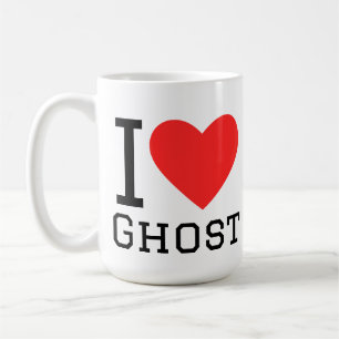 I love ghost coffee mug