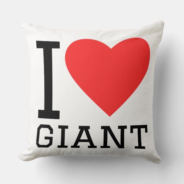 I love giant cushion (Front)