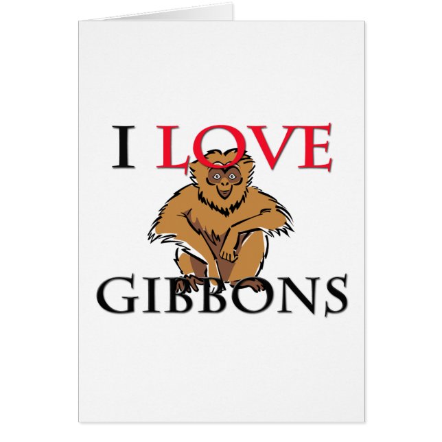 I Love Gibbons (Front)