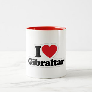 I Love Gibraltar Mug