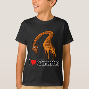 I Love Giraffes T-Shirt