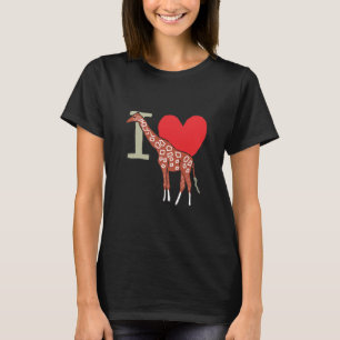 I Love Giraffes T-Shirt