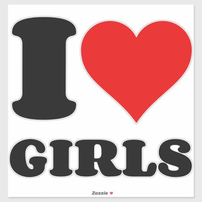 I LOVE GIRLS (Sheet)