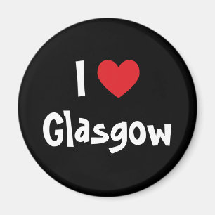 I Love Glasgow Magnet