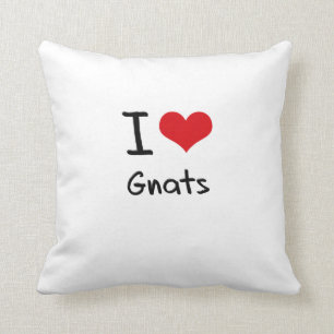 I Love Gnats Cushion