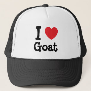 I love Goat heart T-Shirt Trucker Hat