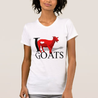 I Love Goats T-shirts