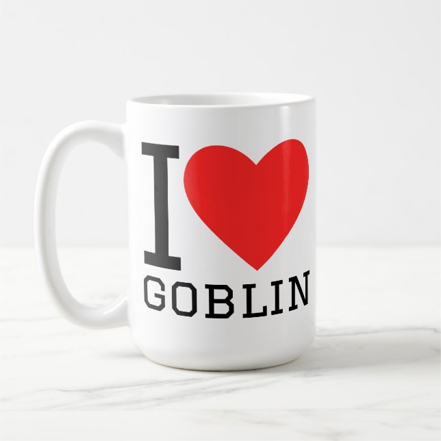 I love goblin coffee mug (Left)