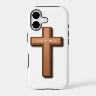 "I LOVE GOD" CROSS