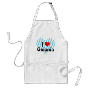 I Love Goiania, Brazil Standard Apron
