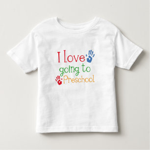 I Love Going To Preschool Toddler T-Shirt