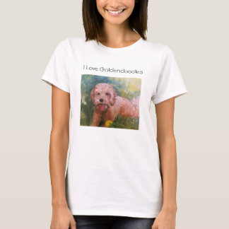 I love Goldendoodles T shirt