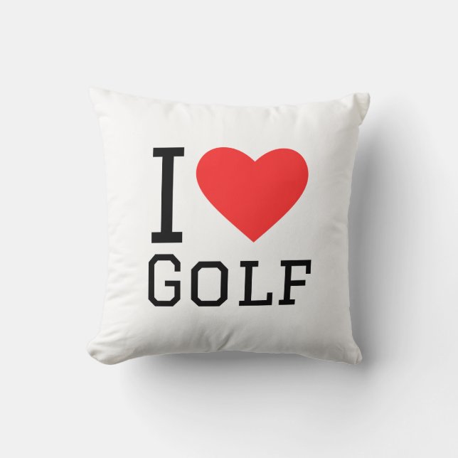 I love golf cushion (Front)