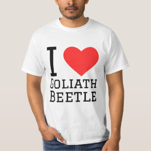 I love Goliath beetle T-Shirt