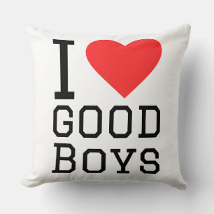 I love good boys cushion
