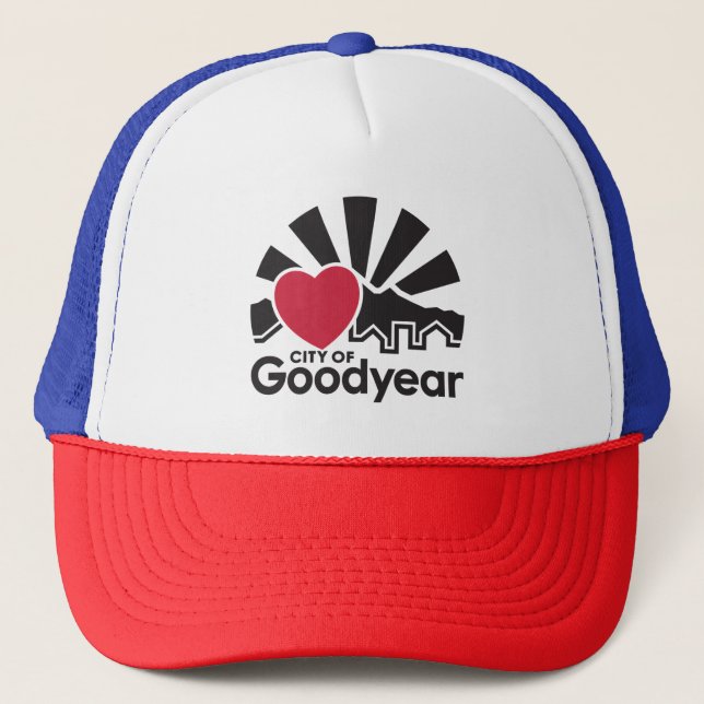 I Love Goodyear Trucker Hat (Front)