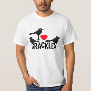 I Love Grackles T-Shirt