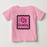 I Love Grammy Cute T-Shirt