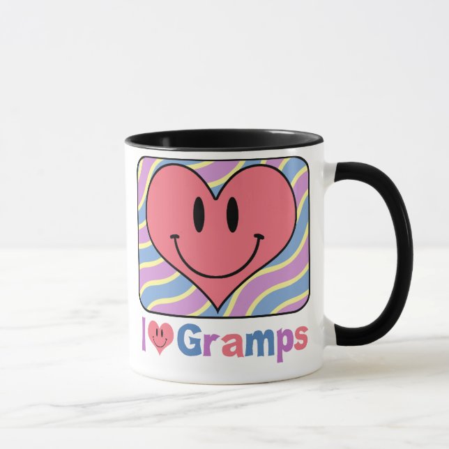 I Love Gramps Mug (Right)