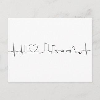 I love Grand Rapids in an extraordinary ecg style Postcard