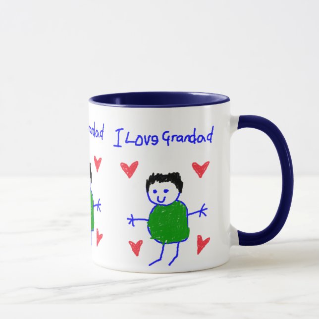 I Love Grandad Mug (Right)