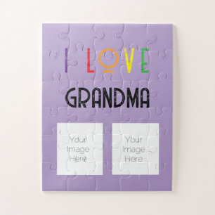 i love grandma photos jigsaw puzzle