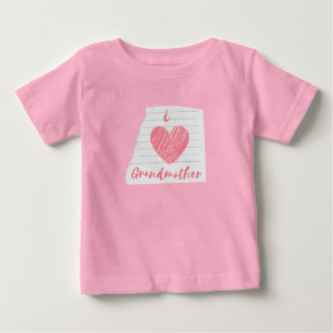 i love grandmother baby T-Shirt