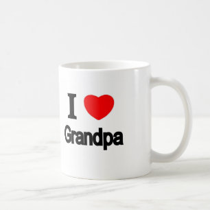 I Love Grandpa Coffee Mug