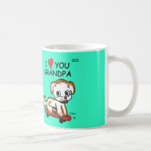 I Love Grandpa Mug