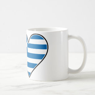 I Love Greece Coffee Mug