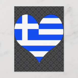 I Love Greece Postcard