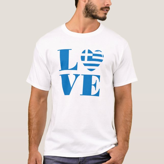 I love Greece T-Shirt (Front)