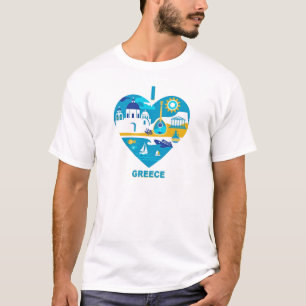I Love Greece T-Shirt