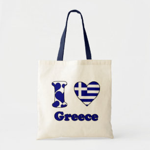 I love Greece Tote Bag