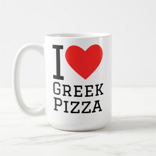 I love Greek pizza Coffee Mug