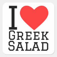 I love greek salad