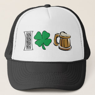 I Love Green Beer Gift Trucker Hat