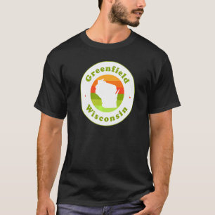 I Love Greenfield Wisconsin Wi Vacation Souvenir T-Shirt