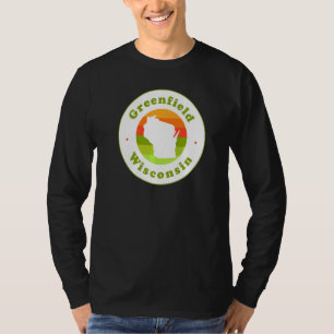 I Love Greenfield Wisconsin Wi Vacation Souvenir T-Shirt