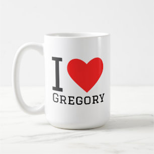 I love gregory coffee mug