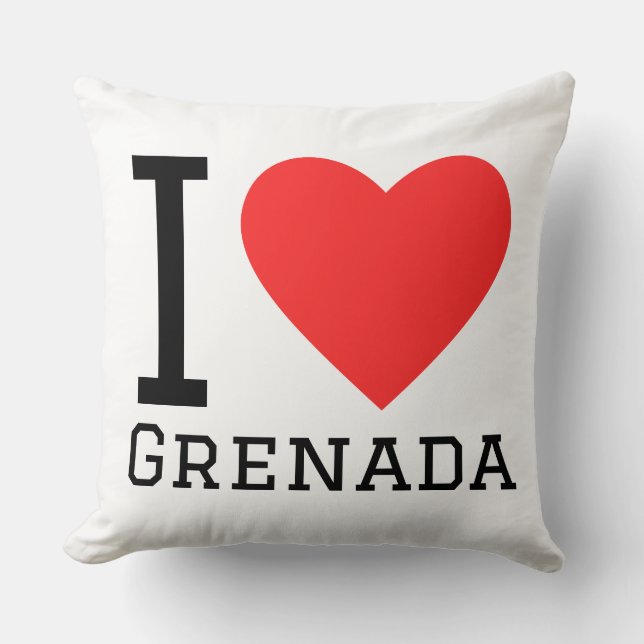 I love grenada cushion (Front)